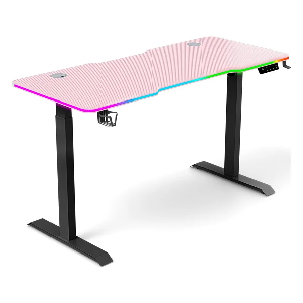 Karr Office G-Flex 160x80 Cm RGB Yükseklik Ayarlı Oyuncu Masası - Görsel 2