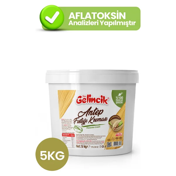 Gelincik Antep Fıstığı Kreması 5 KG - Görsel 5