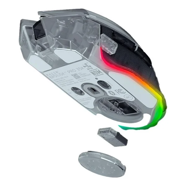 Razer Basilisk V3 Pro 35k Phantom Edition Optik Kablolu/Kablosuz Oyuncu Mouse - Görsel 3
