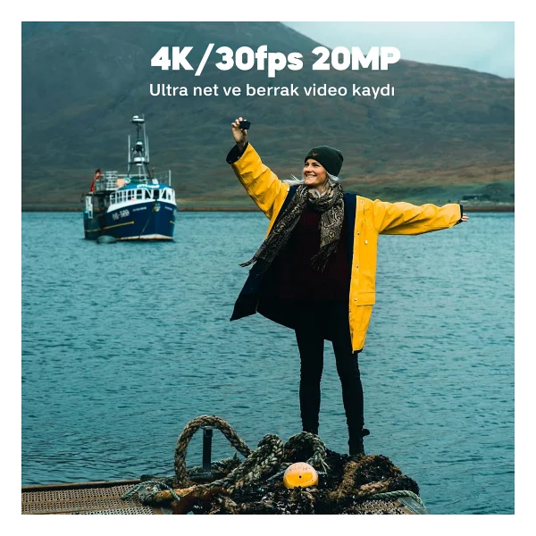Akaso Ek7000 Pro 4K Ultra HD Aksiyon Kamerası - Görsel 2