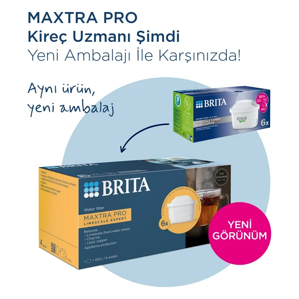 Brita Maxtra Pro Kireç Uzmanı 12'li Su Arıtma Filtresi - Görsel 2