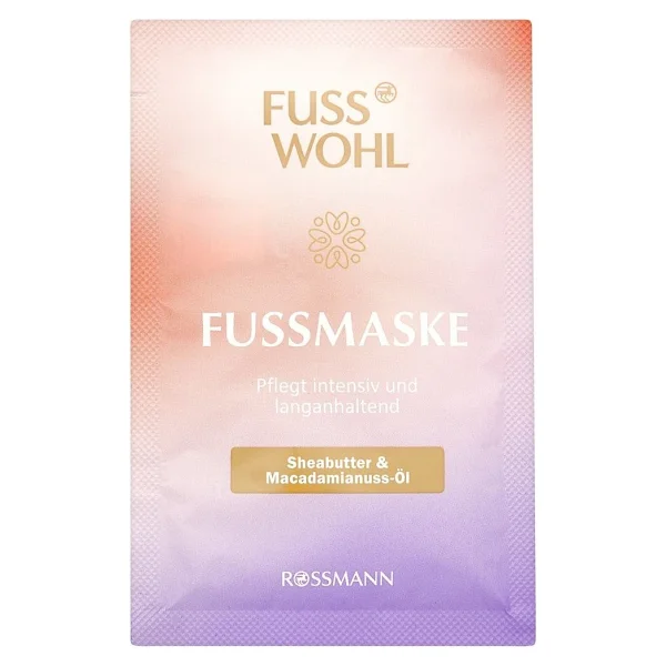 Fusswohl 15 Ml Ayak Bakım Maskesi Shea Yağı Ve Macadamia Fındık Yağı İle Yoğun Nemlendirme - Shea Yağı-Macadamia Fındık Yağı - Görsel 2