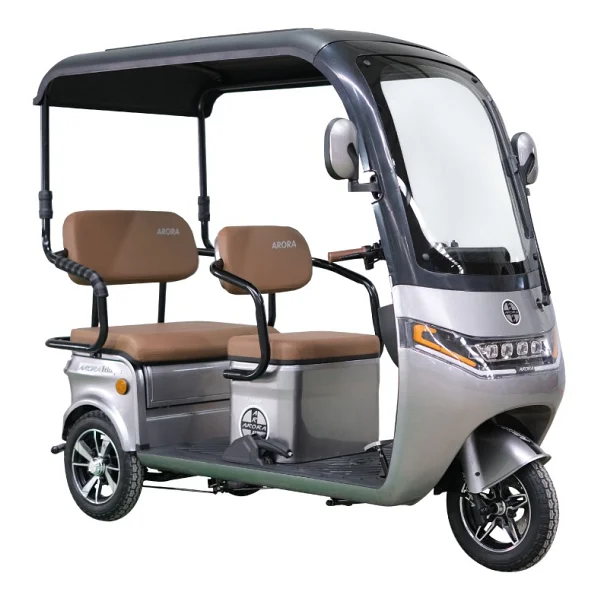 Arora Felix Pro 1000 W 3 Tekerlekli Elektrikli Motosiklet Gri