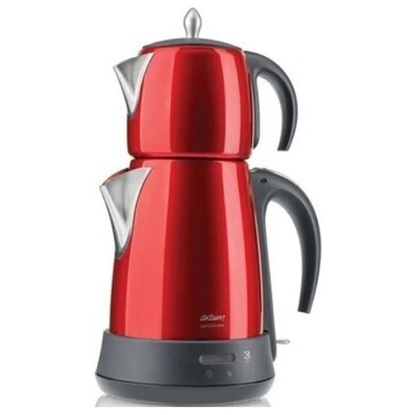 Arzum Ar3006 Çaycı Klasik 1650 W Çelik Çay Makinesi - Görsel 2