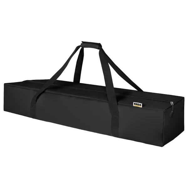 Haegs Haegs Taşıma Çantası, İnce Yassı Çok Amaçlı, Kamp Masası Çantası, Fermuarlı Dayanıklı Saklama Çantası, 24l (52 X 10 X 47 Cm) Siyah - Görsel 10