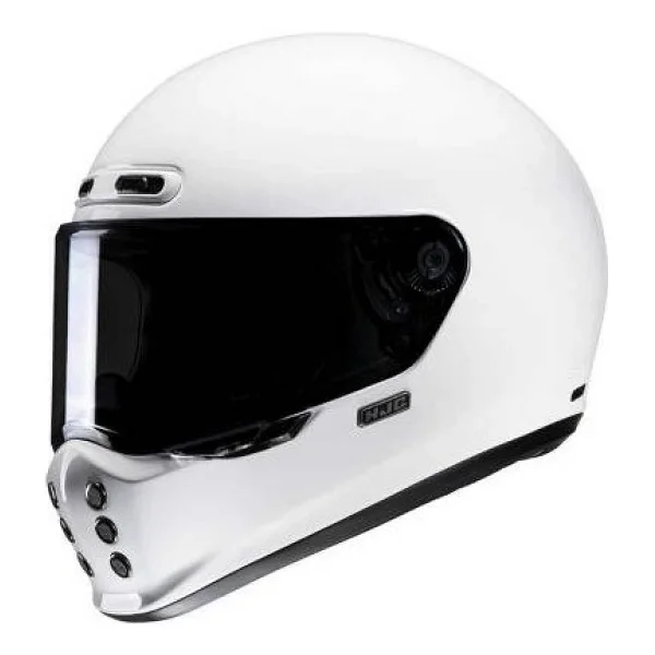 Hjc V10 Beyaz Full Face Motor Kaskı - Görsel 5