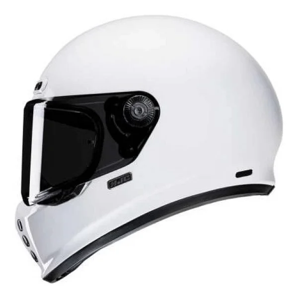 Hjc V10 Beyaz Full Face Motor Kaskı - Görsel 4