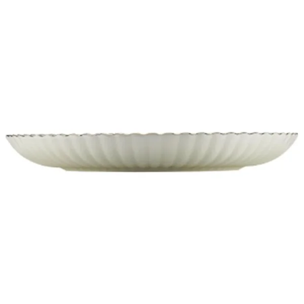 Kütahya Porselen Bone Luz Gold Fileli 27 Cm 6'lı Servis Tabağı - Görsel 3