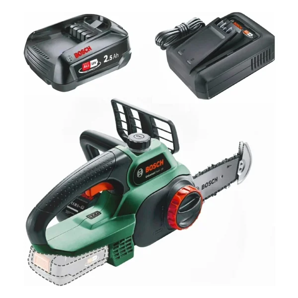 Bosch Universalchain 18 Tek Akülü 2.5 Ah Motorlu Testere - Görsel 8