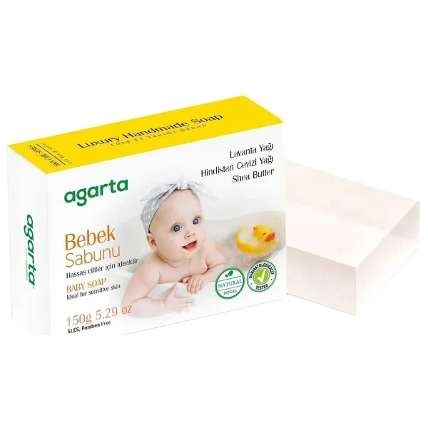 Agarta Doğal Bebek Sabunu 150 Gr 2 Adet - Görsel 2