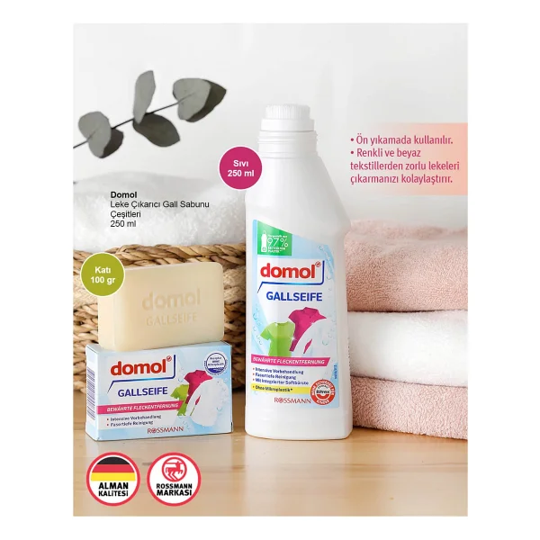 Domol Gall 250 Ml Leke Çıkarıcı Sıvı Sabun - Görsel 3