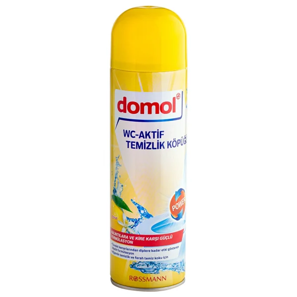 Domol Limon Özlü 500 Ml Tuvalet Temizleyici Köpük - Görsel 2