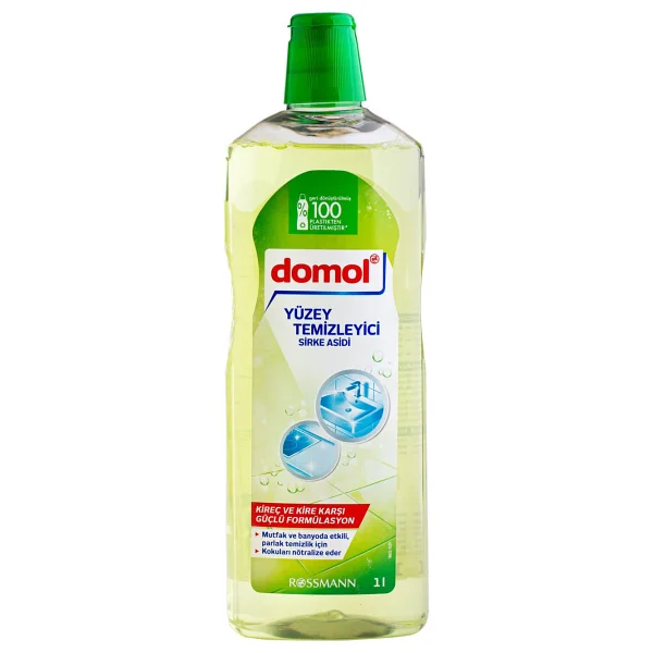 Domol Sirke Asidi 1000 Ml Banyo Yüzey Temizleyici - Görsel 3