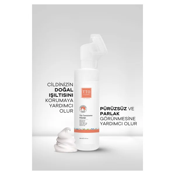 Tto Clinic Arındırıcı Ve Dengeleyici Aplikatörlü 200 Ml Yüz Temizleme Köpüğü - Görsel 4