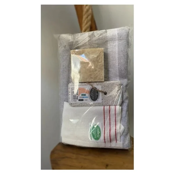 Gelin Damat Hamam Banyo 4'lü Set - Görsel 4