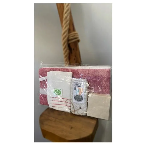 Gelin Damat Hamam Banyo 4'lü Set - Görsel 2
