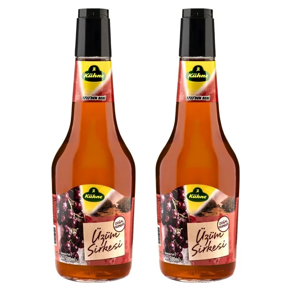 Kühne Üzüm Sirkesi 500 Ml Cam X 2 Adet - Görsel 3