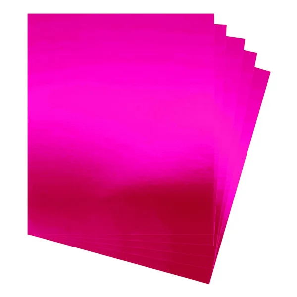 Bigpoint Metalik Renkli Karton 50x70cm Pembe 10'lu Poşet - Görsel 2