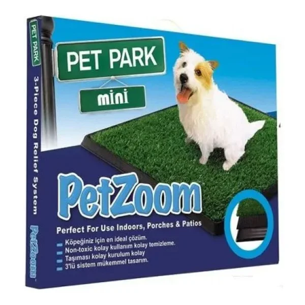 Petzoom Pet Park Büyük Boy Köpek Tuvaleti - Görsel 6