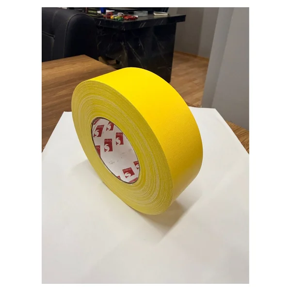 Scapa 3101 Gaffer Kamera Bandı Tamir Bandı 50mmx50mt Sarı - Görsel 2
