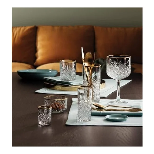 Paşabahçe Timeless Golden Touch 52780 4'lü Shot Bardağı - Görsel 3