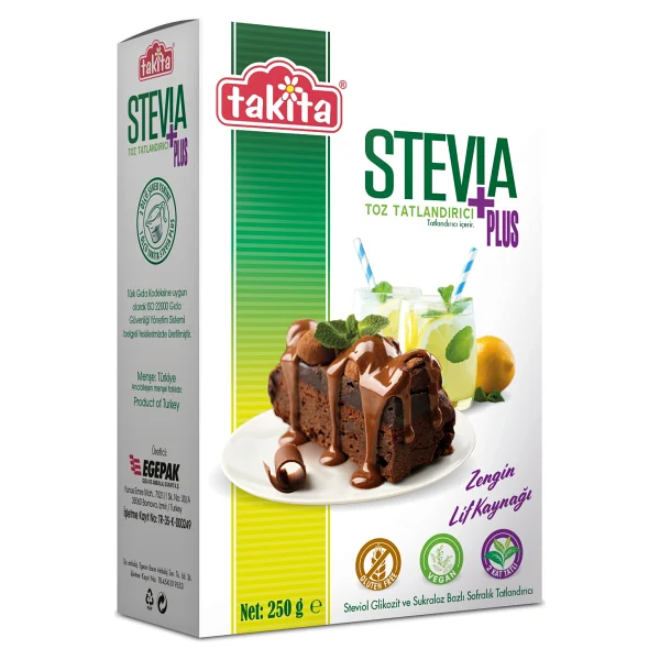Takita Stevia Plus Toz Tatlandırıcı 250 Gr - Görsel 5