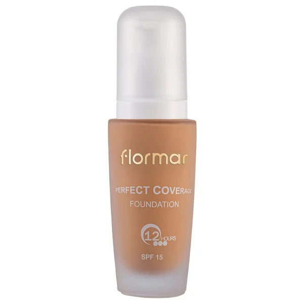 Flormar Perfect Coverage Yarı Parlak Bitişli Spf 15 113 Medium Beige 30 Ml Likit Fondöten - Görsel 2