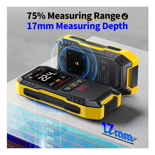Fnirsi Wmt-10 Temassız Nem Ölçer - Görsel 2