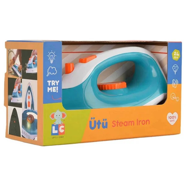 Let's Be Child Buharlı Işıklı Ve Sesli Oyuncak Ütü Lc-31002 - Görsel 2