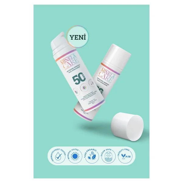 Minela Care Sun Cream That Helps Preserve The Youth Of The Skın-Spf 50-70gr - Görsel 2