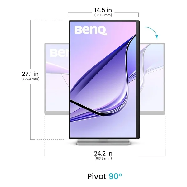 Benq Ma320u 31.5" 5 Ms 4K Pivot Ips 60 Hz Monitör - Görsel 2
