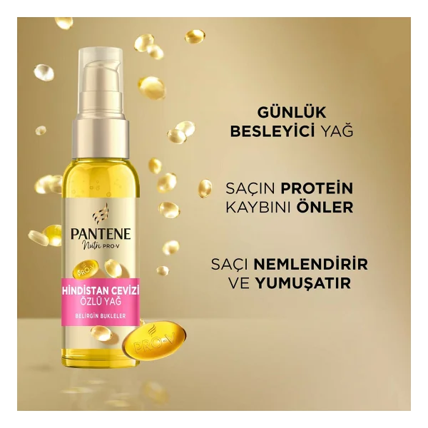 Pantene Hindistan Cevizi Özlü 100 Ml Saç Bakım Yağı - Görsel 5