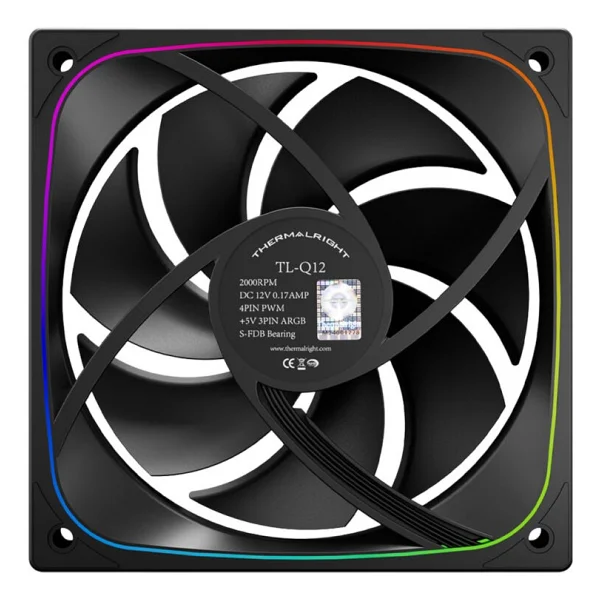 Thermalright Tl-Q12 Argb 12 Cm Kasa Fanı - Görsel 5