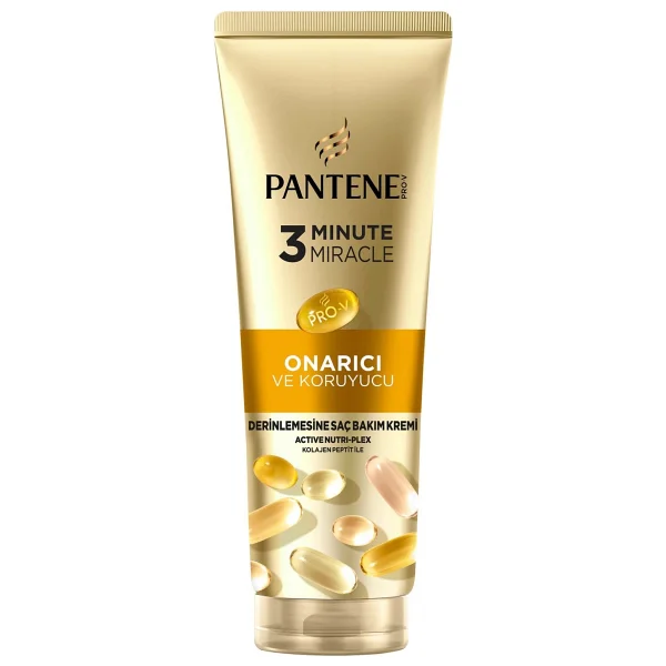 Pantene Active Nutri-Plex 3 Dakikada Mucize Onarıcı Ve Koruyucu 220 Ml Saç Kremi - Görsel 2