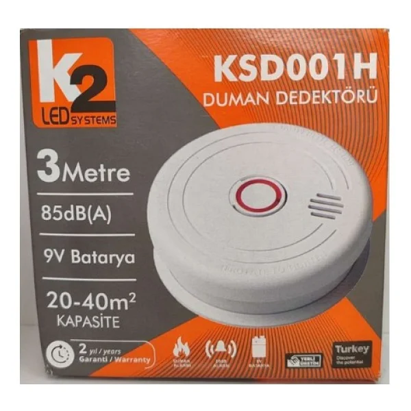 K2 Duman Ddedektörü Ksd001h - Görsel 8