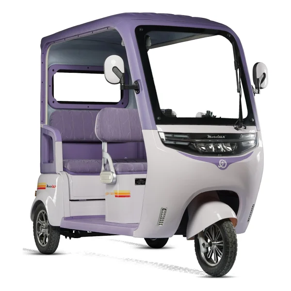 Motolux Fayton Fx24 1200 W 3 Tekerlekli Elektrikli Motosiklet Mor - Görsel 6