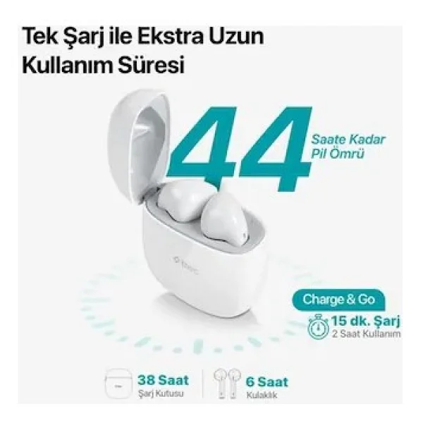Ttec Airbeat Go 2km141 TWS Kulak İçi Bluetooth Kulaklık - Görsel 6
