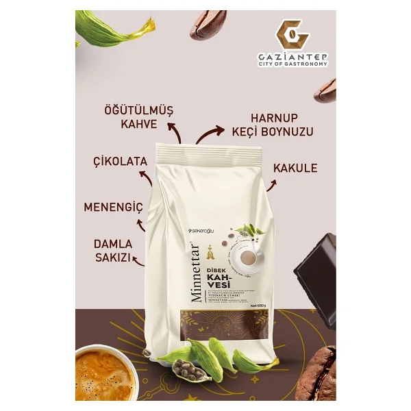 Şekeroğlu Minnettar Dibek Kahvesi 1000 Gr - 1 Kg - Görsel 5