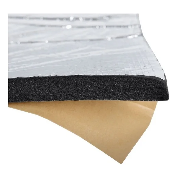 Türkeli Kaput Altı Alüminyum Folyolu Kaucuk Ses Yalıtım Levhası 6-9 Mm 100x150 - 9 Mm - 100 X 150 - Görsel 3