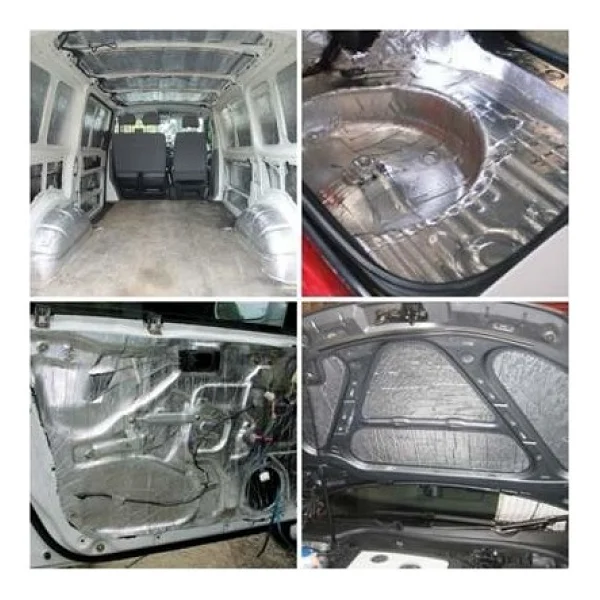 Türkeli Kaput Altı Alüminyum Folyolu Kaucuk Ses Yalıtım Levhası 6-9 Mm 100x150 - 9 Mm - 100 X 150 - Görsel 6
