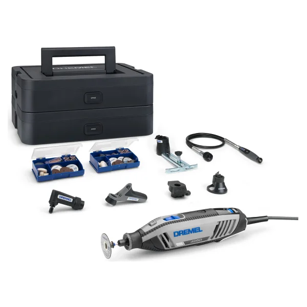 Dremel F0134250jk 4250-6 128 Aksesuarlı 175 W Gravür Taşlama El Motoru - Görsel 8