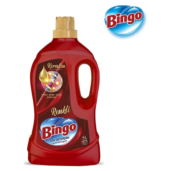 Bingo Renkli Capcanlı Koruma Sıvı Deterjan 67 Yıkama 4 Lt 2'li - Görsel 6