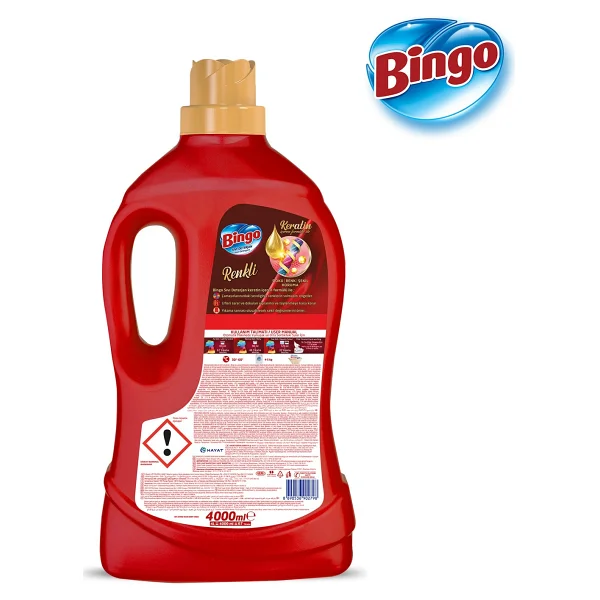 Bingo Renkli Capcanlı Koruma Sıvı Deterjan 67 Yıkama 4 Lt 2'li - Görsel 7