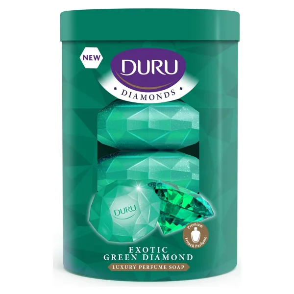 Duru Exotic Green Diamond 4x90 Gr Sabun - Görsel 3
