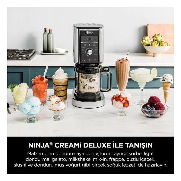 Ninja Creami Deluxe 10in1 Frozen Ve Dondurma Makinesi - Görsel 3