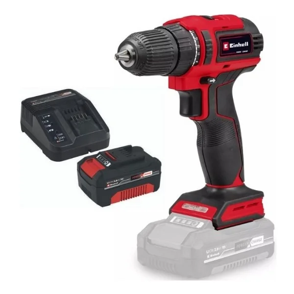 Einhell Te-CD 18/40 Li Bl Tek Akülü 4 Ah Matkap - Görsel 2