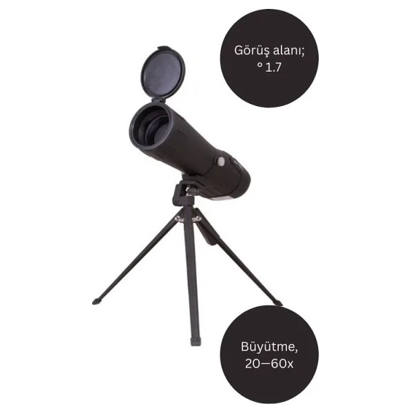 Bresser Junior Spotty 20-60x60 Spotting Scope - Görsel 5