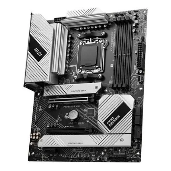 Msı Pro B650-A Wi-Fi AMD Am5 DDR5 Atx Anakart - Görsel 3