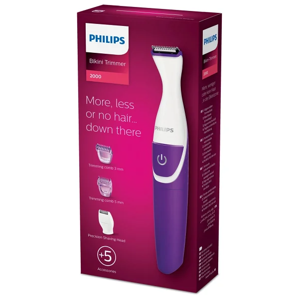 Philips Essential Bikini Trimmer Brt383/15 Kadın Tıraş Makinesi - Görsel 7