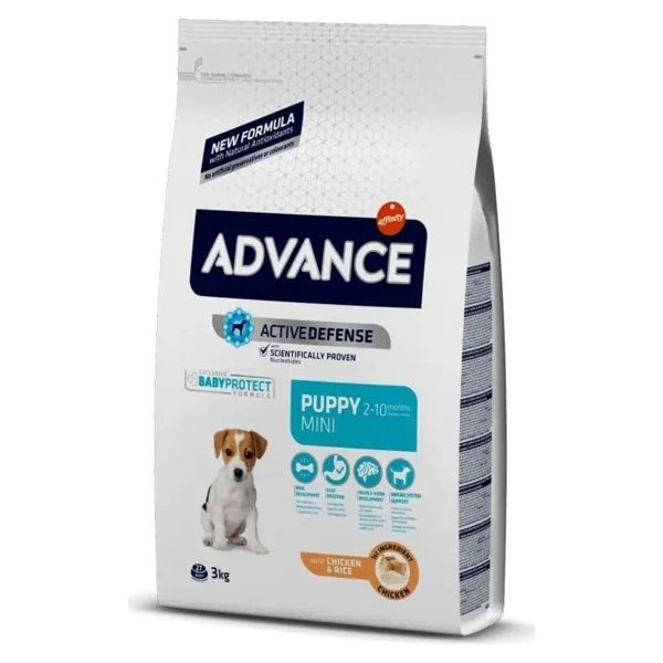 Advance Puppy Mini Tavuklu 3 Kg Küçük Irk Yavru Köpek Maması - Görsel 8